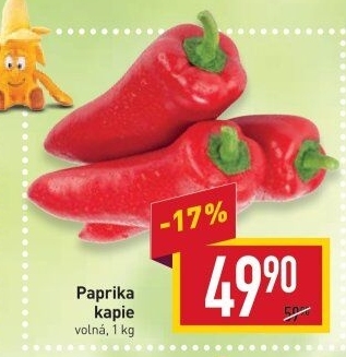 Paprika červená kapie