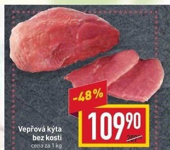 Vepřová kýta bez kosti