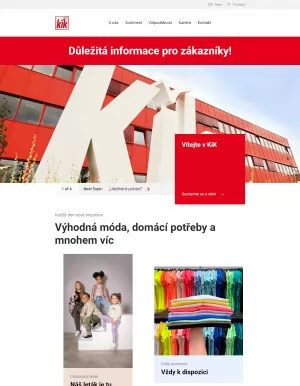 akční leták Kik textil 27.9.2023-3.10.2023