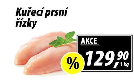 Kuřecí prsní řízky