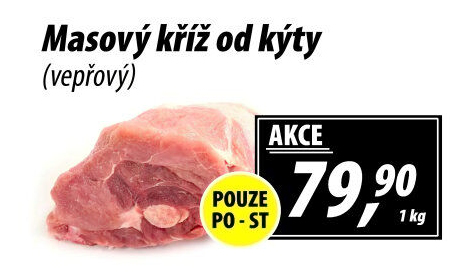 Vepřový kříž od kýty