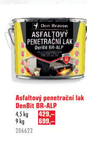 Asfaltový penetrační lak DenBit BR-ALP Den Braven