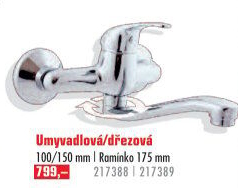 Baterie umyvadlová Sázava Ravslezák
