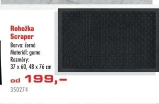 Gumová rohožka