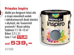 Interiérová barva Primalex Inspiro