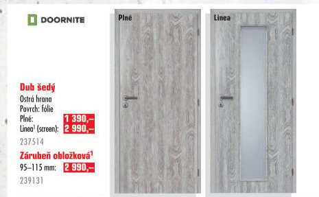 Interiérové dveře Doornite