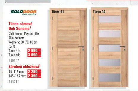 Interiérové dveře Solodoor