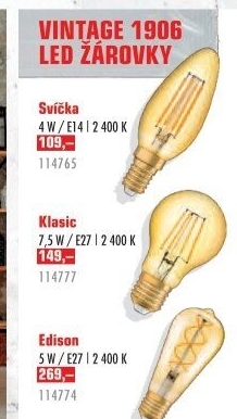 LED žárovka filament Osram