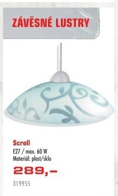 Lustr Scroll Rabalux