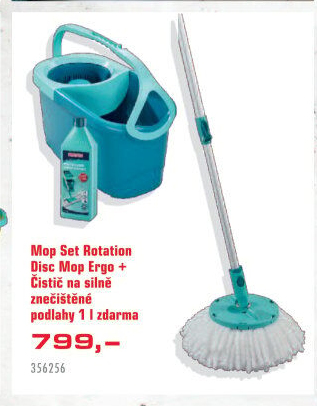 Mop Set Rotation Disc Mop Ergo Leifheit