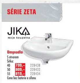 Umyvadlo Jika Zeta