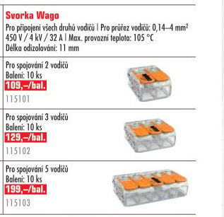 Zásuvná svorka