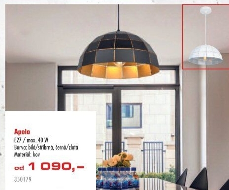 Závěsné svítidlo Apolo Top Light