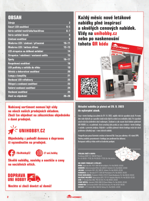 akční leták UNI HOBBY 29.9.2023-29.10.2023