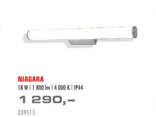 Koupelnové svítidlo Niagara Top Light