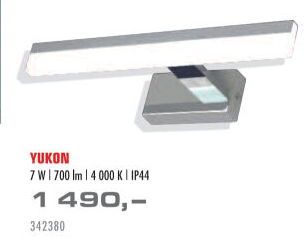 Koupelnové svítidlo Yukon Toplight