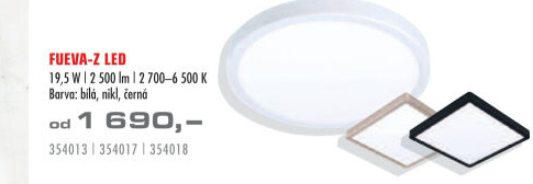 LED stropní osvětlení Fueva-Z Eglo