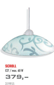 Lustr Scroll Rabalux