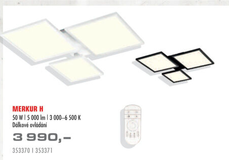 Svítidlo stropní LED Merkur