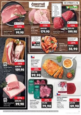 akční leták Kaufland 4.10.2023-10.10.2023