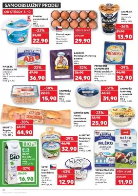 akční leták Kaufland 4.10.2023-10.10.2023