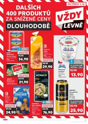 akční leták Kaufland 4.10.2023-10.10.2023