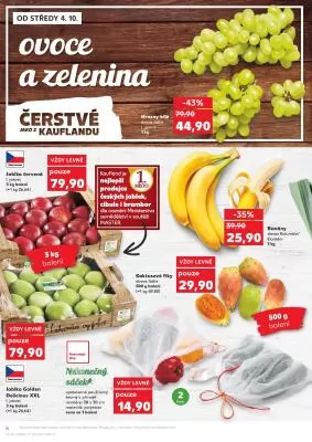 akční leták Kaufland 4.10.2023-10.10.2023