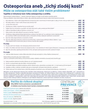 akční leták BENU Lékárna 1.10.2023-31.10.2023
