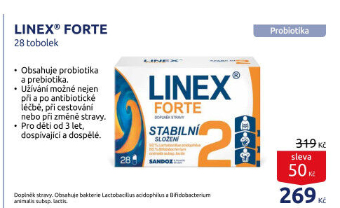 Probiotika Linex Forte Sandoz