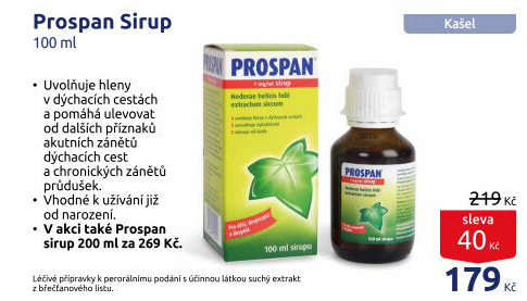 Sirup proti kašli Prospan