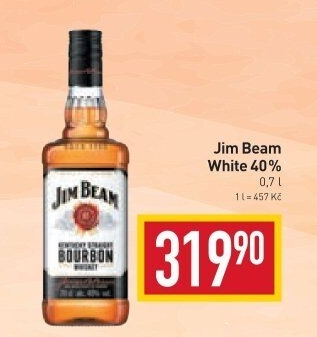 Bourbon White Jim Beam