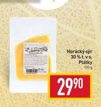 Horácký sýr 30%