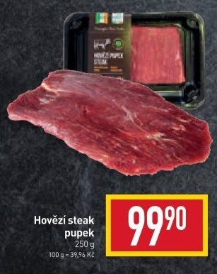 Hovězí pupek steak
