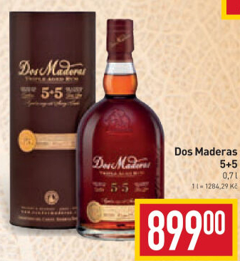 Rum 5+5 YO Dos Maderas