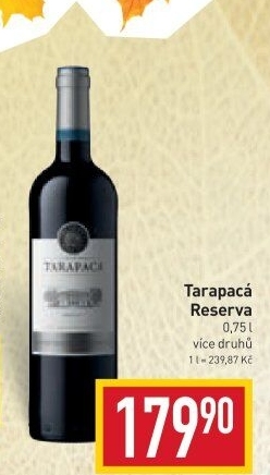 Vína Reserva Viňa Tarapaca