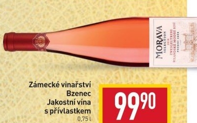 Vína Zámecké vinařství Bzenec - přívlastková