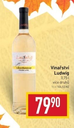 Víno Vinařství Ludwig