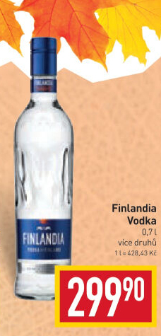 Vodka Finlandia