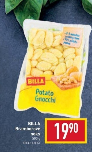 Noky bramborové Billa