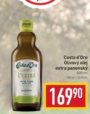 Olivový olej extra panenský Costa D'