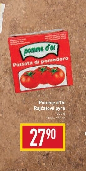 Rajčatové pyré Pomme d'
