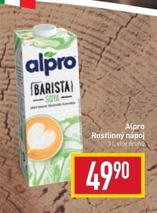 Rostlinné nápoje Alpro Soya