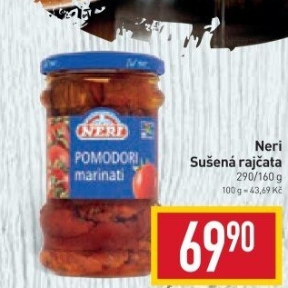 Sušená rajčata Neri
