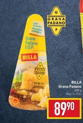 Sýr Grana Padano Billa