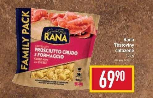 Těstoviny plněné čerstvé Giovanni Rana