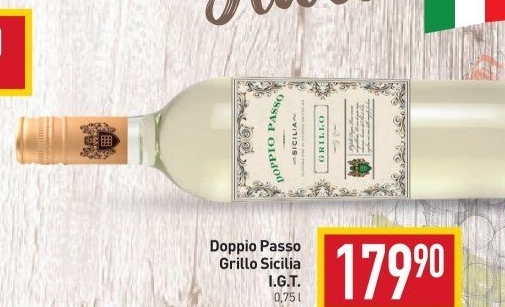 Víno Grillo Sicilia IGT Doppio Passo