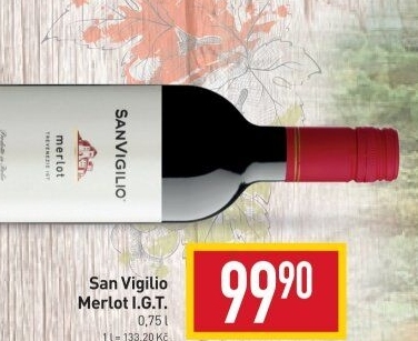 Víno Merlot San Vigilio