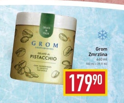 Zmrzlina v kelímku Grom