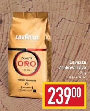 Zrnkové kávy Lavazza