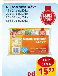 Sáčky mikrotenové Dobrý Výběr